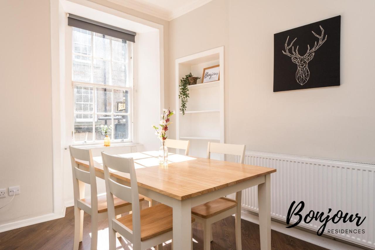 Bright New Town 2Br-1Ba, 1 Min To George St By Bonjour Residences Edinburgh Exterior photo