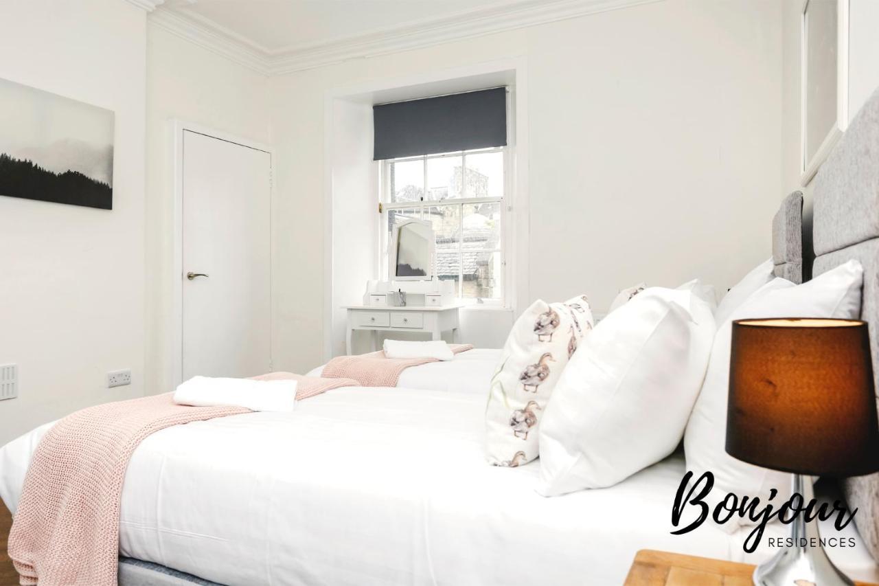 Bright New Town 2Br-1Ba, 1 Min To George St By Bonjour Residences Edinburgh Exterior photo