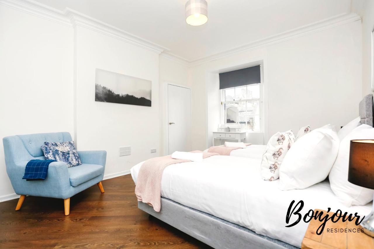 Bright New Town 2Br-1Ba, 1 Min To George St By Bonjour Residences Edinburgh Exterior photo