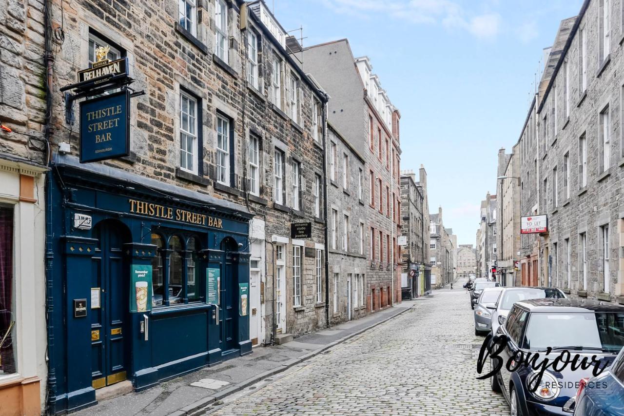 Bright New Town 2Br-1Ba, 1 Min To George St By Bonjour Residences Edinburgh Exterior photo